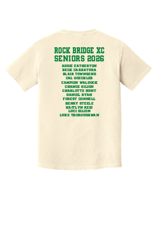 Senior Shirt - RB XC Comfort Colors T